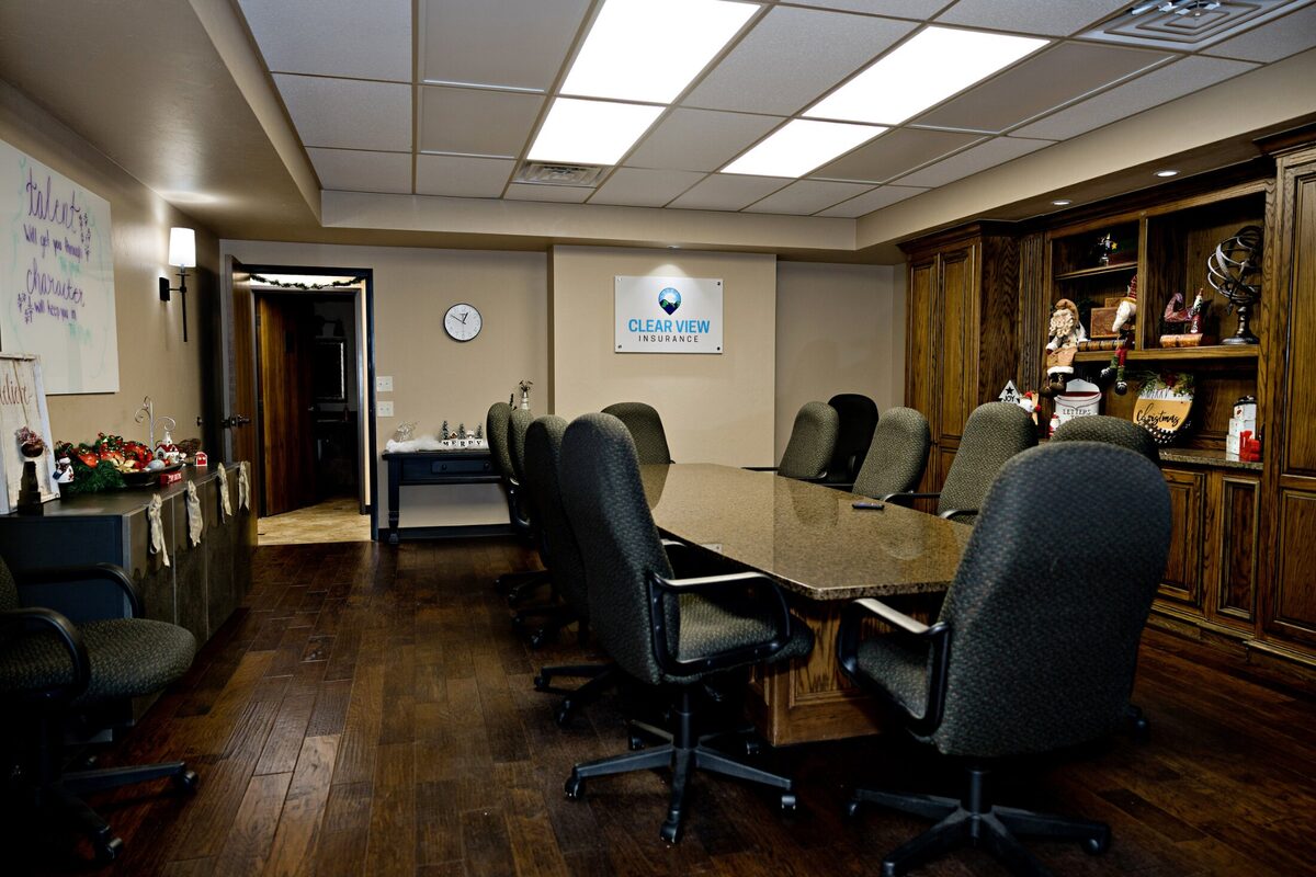 Clear View Insurance conference room