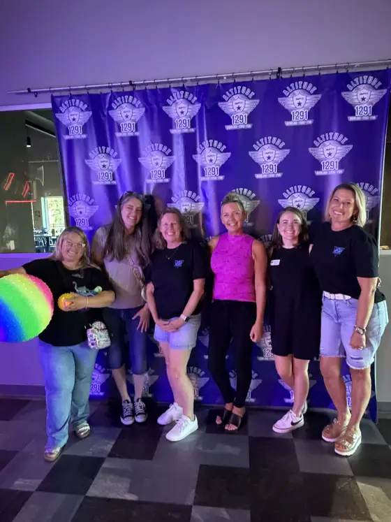 The crew out at a REALTOR® board mixer