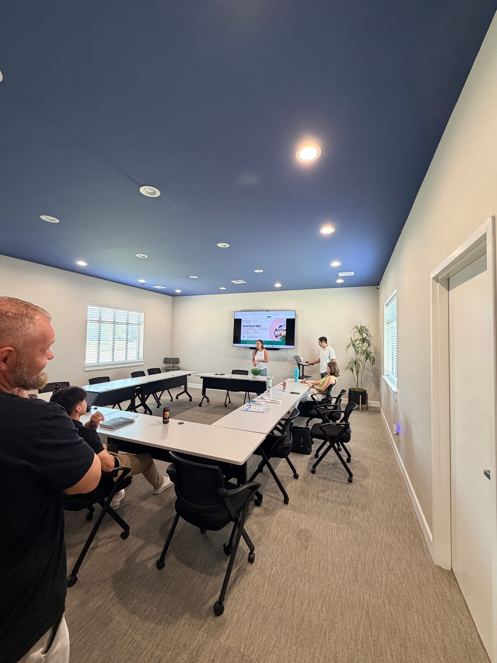 A partner lunch-and-learn class in our Moore training room